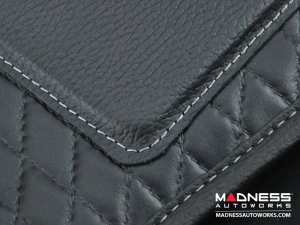 FIAT 500L Floor & Cargo Mat Set - Leather - Inpelle - Black FIAT 500L Floor & Cargo Mat Set - Leather - Inpelle - Black